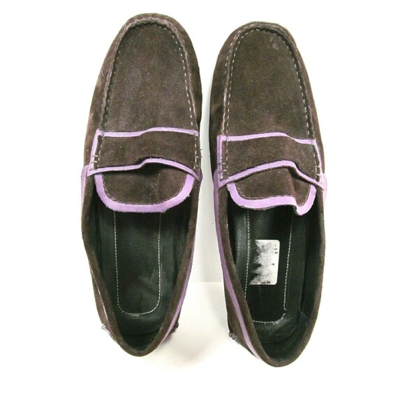 Bugatchi  Brown Suede  Driving Loafers Size US 11 - Picture 7 of 10
